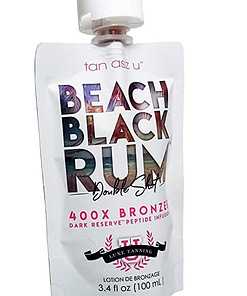 Beach Black Rum Double Shot 400X Bronzer - Pouch