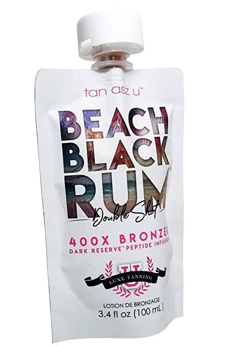 Beach Black Rum Double Shot 400X Bronzer - Pouch