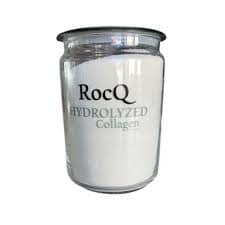 RocQ Hydrolyzed Collagen Glass Jar 400g